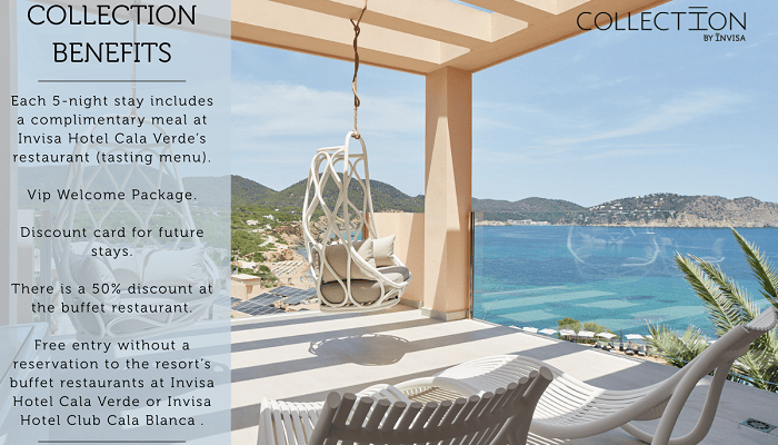 Junior Suite Collection VJG benefits Invisa Hotel Club Cala Blanca**** Es Figueral Beach Junior Suite Collection VJG benefits Invisa Hotel Club Cala Blanca**** Es Figueral Beach