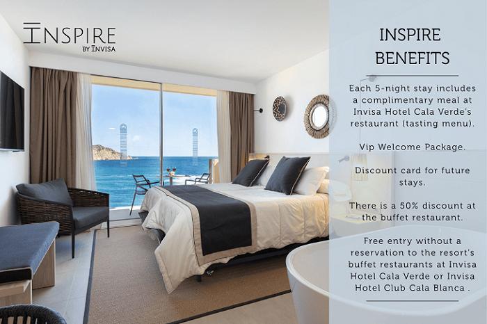 Les avantages Inspire Invisa Hotel Club Cala Blanca Plage Es Figueral Les avantages Inspire Invisa Hotel Club Cala Blanca Plage Es Figueral
