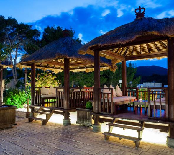 Buda chill out Invisa Hotel Club Cala Verde Es Figueral Beach