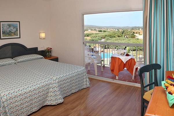 Double rooms with pool view Invisa Hotel Es Pla - Adults Only in San Antonio