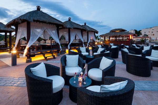 Buda chill out Invisa Hotel Club Cala Blanca Es Figueral Beach
