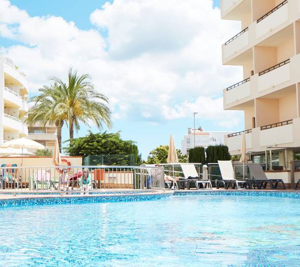 Outdoor pool Invisa Hotel La Cala Santa Eulalia