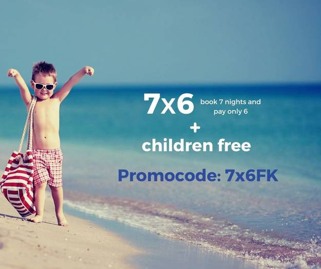 7X6 + KIDS FREE Invisa Hotels 7X6 + KIDS FREE Invisa Hotels