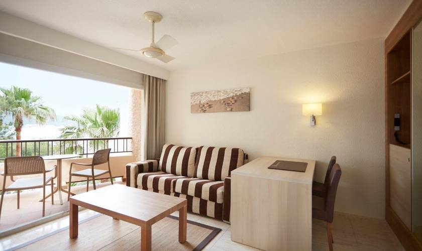 Junior suite with sea views Invisa Hotel Club Cala Blanca Es Figueral Beach Junior suite with sea views Invisa Hotel Club Cala Blanca Es Figueral Beach