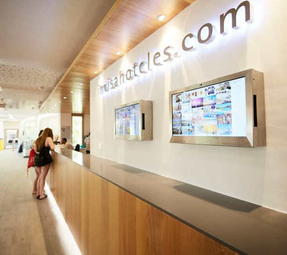 24 stunden rezeption Invisa Hotel Es Pla - Adults Only San Antonio