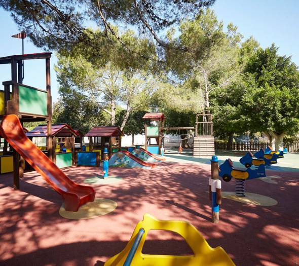 Adventure playground Invisa Hotel Cala Verde Es Figueral Beach