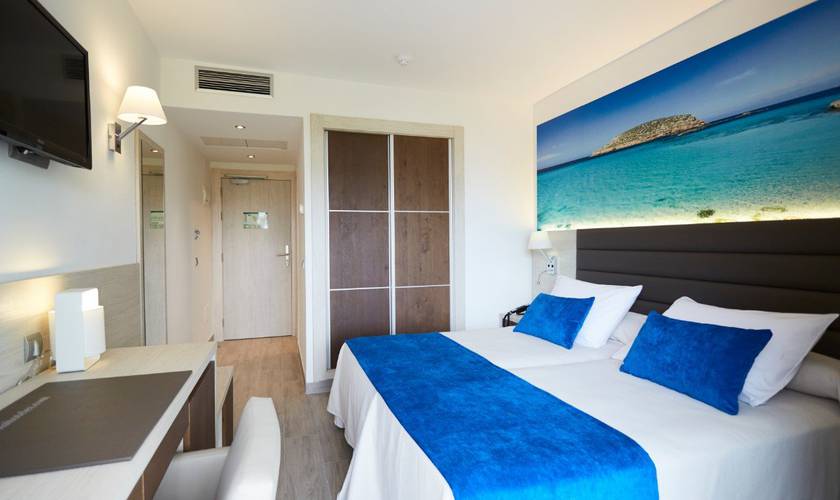 Superior double with sea views Invisa Hotel Club Cala Blanca Es Figueral Beach
