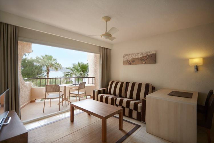 Junior suite with sea views invisa hotel club cala blanca es figueral beach Junior suite with sea views invisa hotel club cala blanca es figueral beach