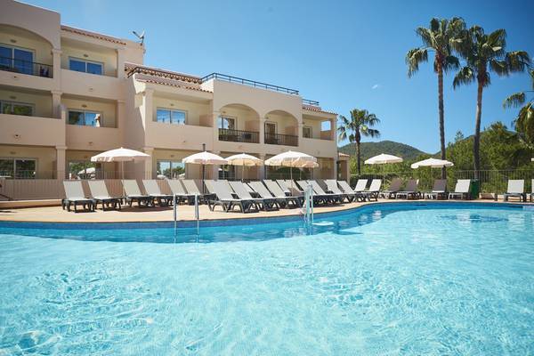 Swimming pool Invisa Hotel Club Cala Verde in Es Figueral Beach Swimming pool Invisa Hotel Club Cala Verde in Es Figueral Beach