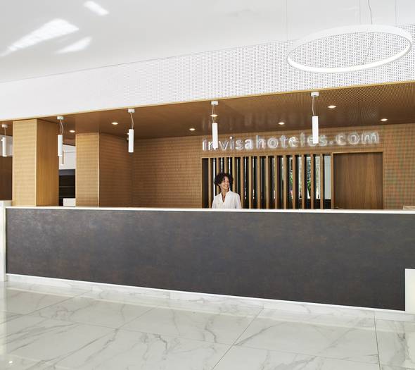 24 hours reception Invisa Hotel Cala Verde Es Figueral Beach