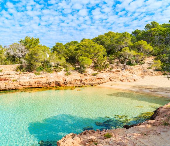 Cala Gració and Cala Gracioneta: best coves near San Antonio, Ibiza Invisa Hotels Cala Gració and Cala Gracioneta: best coves near San Antonio, Ibiza Invisa Hotels