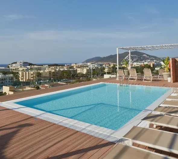 Outdoor swimming pools Invisa Aparthotel Casa Luis**** Santa Eulalia Outdoor swimming pools Invisa Aparthotel Casa Luis**** Santa Eulalia